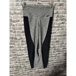 Nike Grey and Black Legging